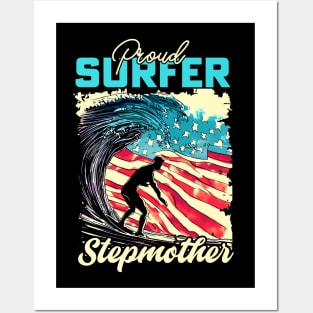 Proud Surfer Stepmother Posters and Art